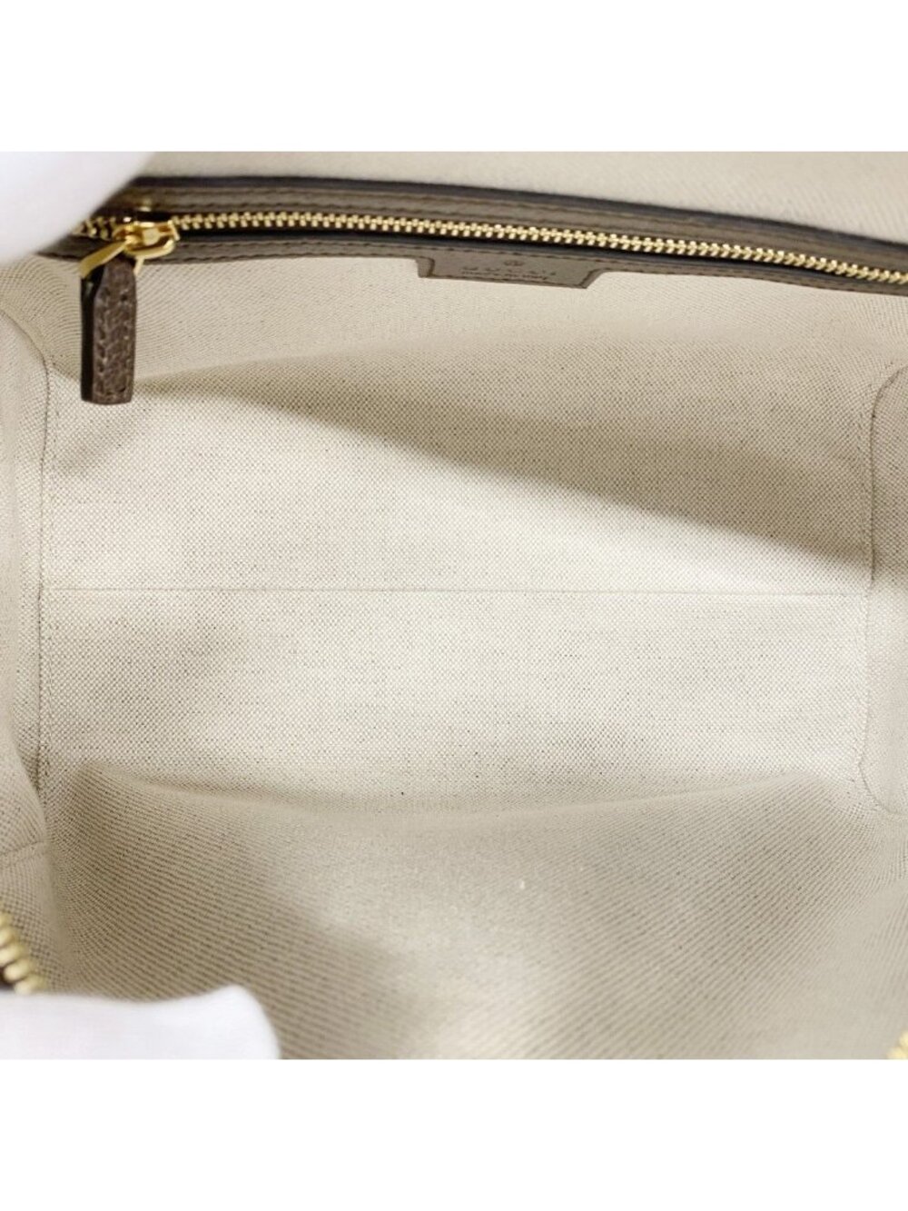 Gucci Handbag Ophidia Brown Gold 2-Way - Picture 4 of 10